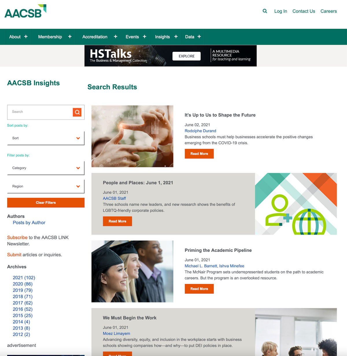 AACSB Website